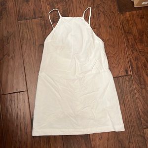 Zara Linen Blend Mini Dress